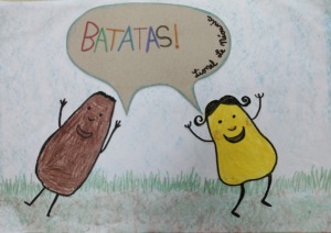 Capa do livro (Batatas)