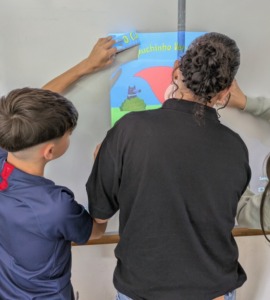 Técnica de Decalque.