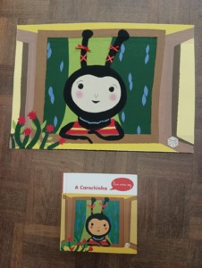 trabalho e livro pequeno