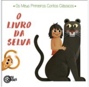 Imagem da retirada da internet do livro- O Livro da Selva.