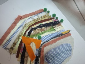 Construção da capa do livro.