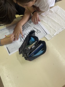 Fase de elaboração do trabalho
