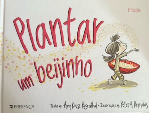 Capa do livro "Plantar um beijinho"