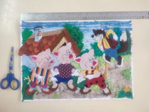 Trabalho final com régua.
