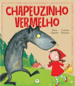 Capa do livro infantil "Chapeuzinho Vermelho".