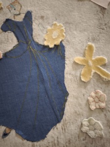 Vestido e flores