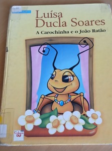 O livro selecionado pelos alunos.