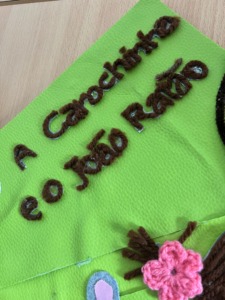 Título da história em lã