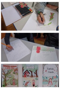Fase de projeto (ilustração e os três trabalhos selecionados)