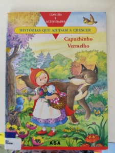Capa do livro/História: Capuchinho Vermelho