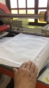Estampagem / preparação da estampagem