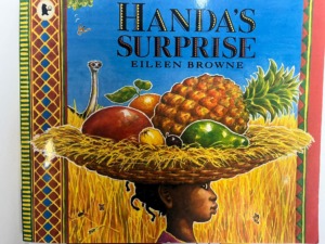 Capa do livro com a cesta de frutas