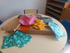 Material escolhido