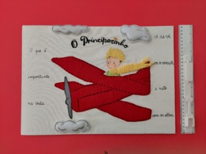 O trabalho final - recriação da capa do livro "O Principezinho".