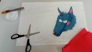 Elaboração do trabalho: Colagem e montagem.