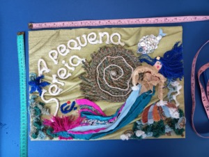 A Pequena Sereia vestida pelos alunos da Ferreira de Castro.