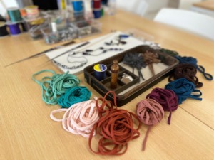 Alguns material usados para os trabalhos