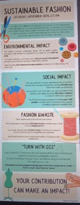 Este poster feito por uma aluna onde explica a importância deste projecto com as informações de grande impacto