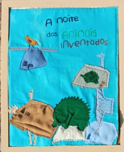 trabalho colocado numa moldura A3.