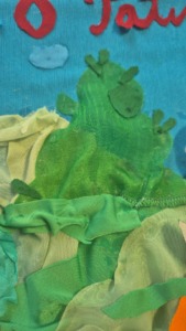 Pormenor de um arbusto com vários tons de verde.
